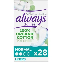 Outlet Always Dailies Cotton Normal Inlegkruisjes