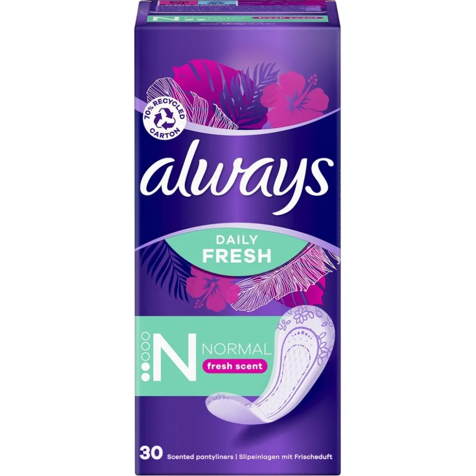 Clearance Always Dailies Fresh Normal Inlegkruisjes