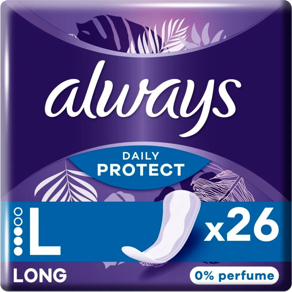 Always Dailies Long Inlegkruisjes