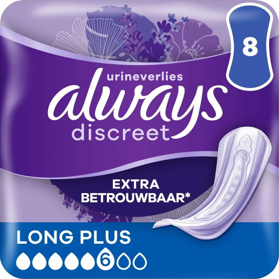 Best Always Discreet Long Plus Incontinentieverband
