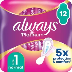 Clearance Always Platinum Normal Maandverband