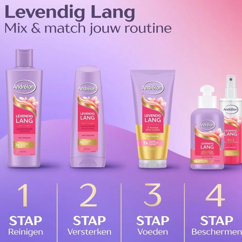 Outlet Andrelon Andrélon Levendig Lang Conditioner
