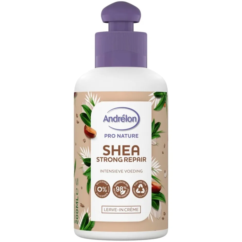 Discount Andrelon Andrélon Pro Nature Shea Strong Repair Leave-In Crème
