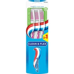 Online Aquafresh Clean & Flex Hard Tandenborstels