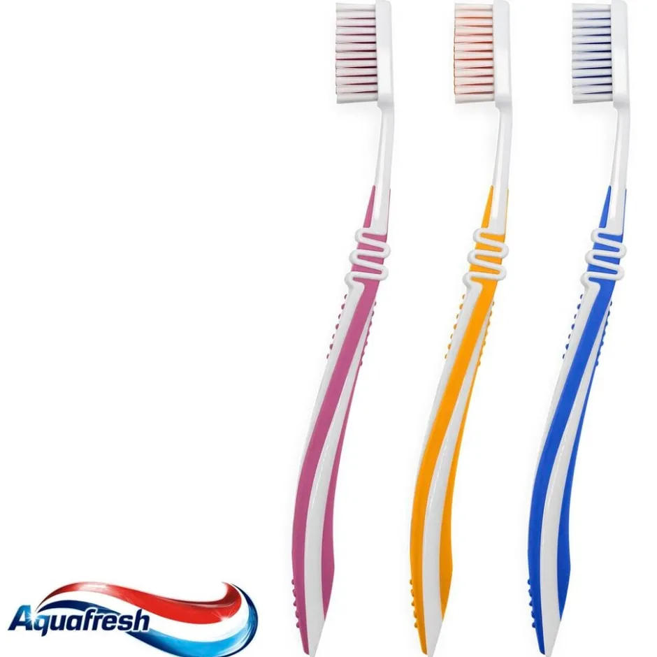 Outlet Aquafresh Clean & Flex Medium Tandenborstels