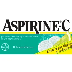 New Aspirine C 400mg Bruistabletten