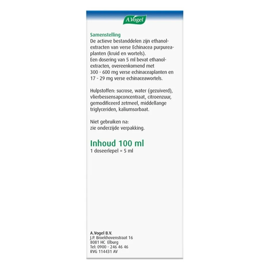 Outlet A.Vogel Echinaforce Hot Drink