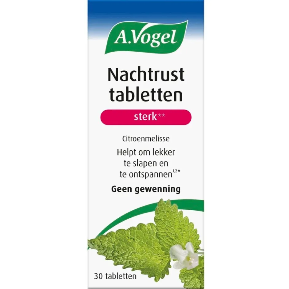 Hot A.Vogel Nachtrust Sterk** Tabletten