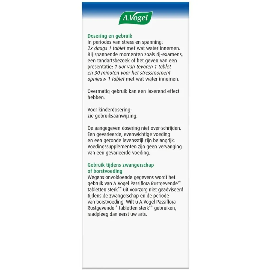 Discount A.Vogel Passiflora Sterk** Rustgevende Tabletten
