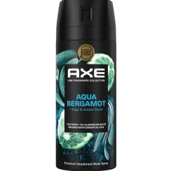 Hot Axe Fine Fragrance Aqua Bergamot Deodorant & Bodyspray