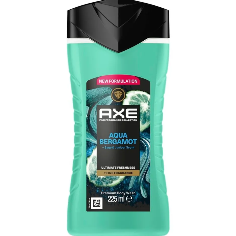 Clearance Axe Fine Fragrance Aqua Bergamot Douchegel