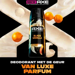 New Axe Fine Fragrance Black Vanilla Deodorant Bodyspray