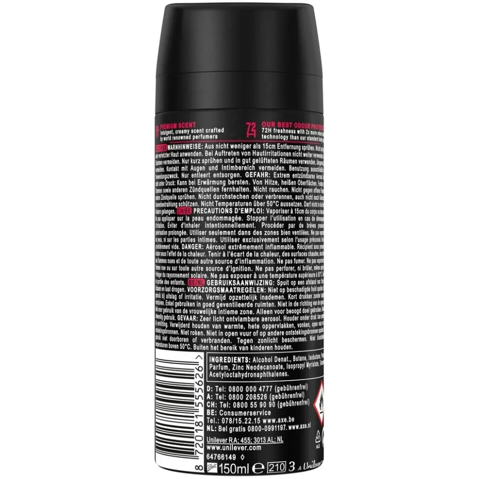 Online Axe Fine Fragrance Cherry Fizz Deodorant Bodyspray