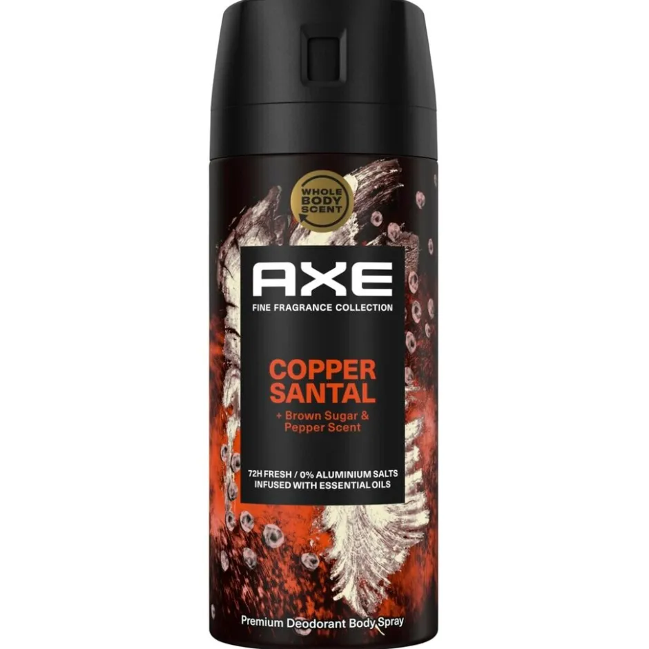New Axe Fine Fragrance Copper Santal Deodorant Bodyspray