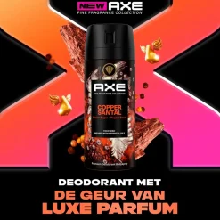New Axe Fine Fragrance Copper Santal Deodorant Bodyspray