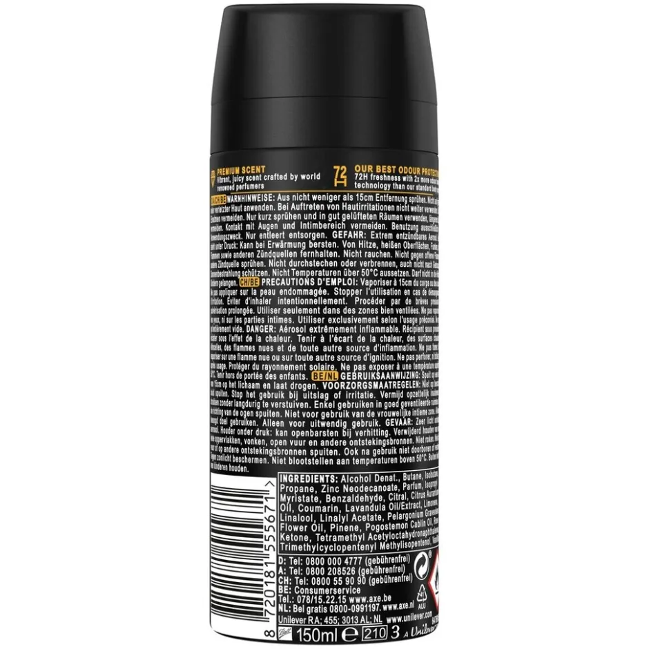 Outlet Axe Fine Fragrance Peach Infusion Deodorant Bodyspray