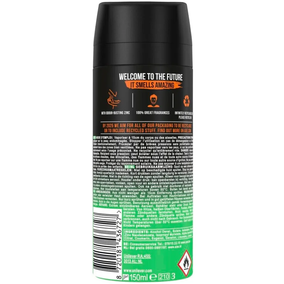 Axe Jungle Fresh Deodorant & Bodyspray