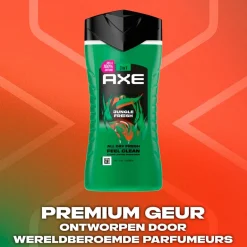 New Axe Jungle Fresh Extra Fresh 3-in-1 Douchegel