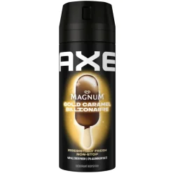 Hot Axe Magnum Gold Caramel Billionaire Deodorant Bodyspray