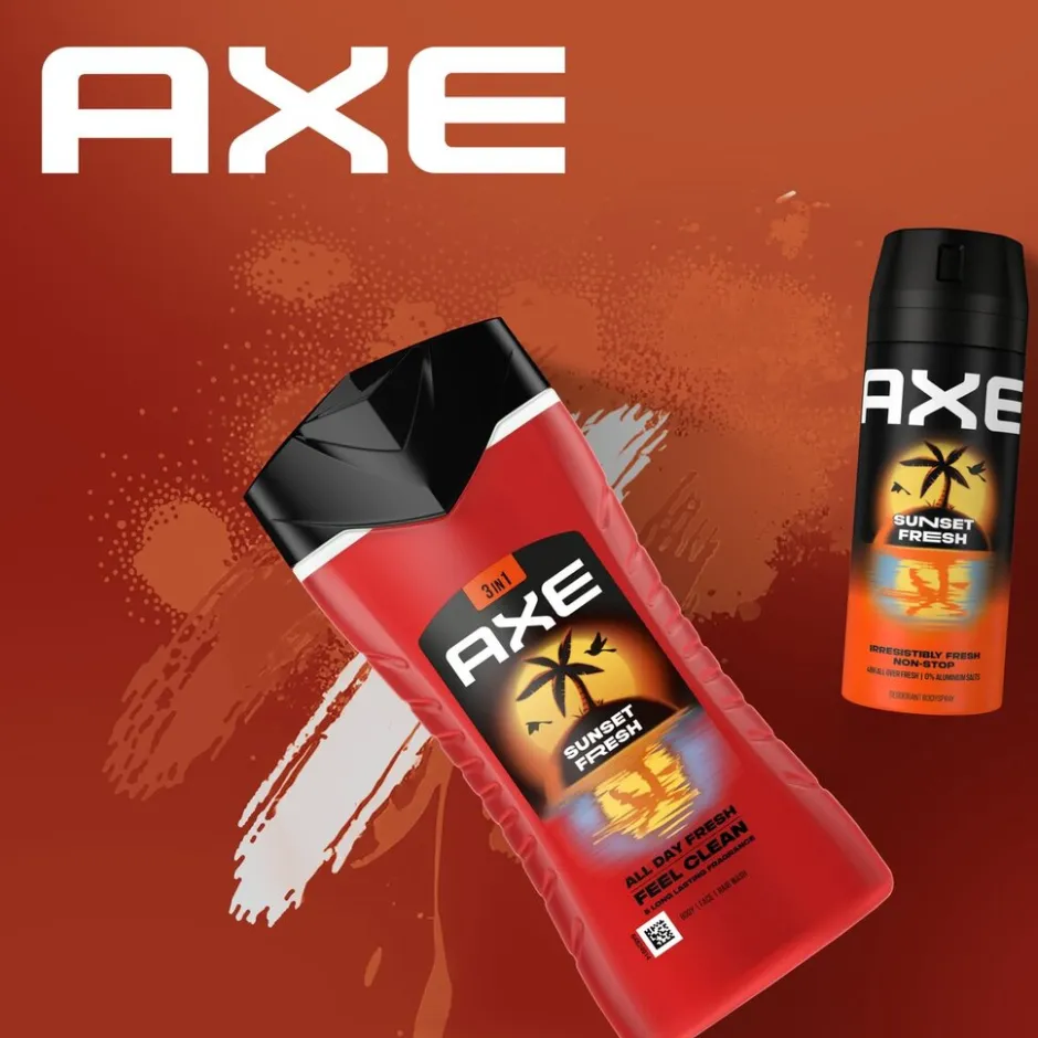 Discount Axe Sunset Fresh 3-in-1 Douchegel