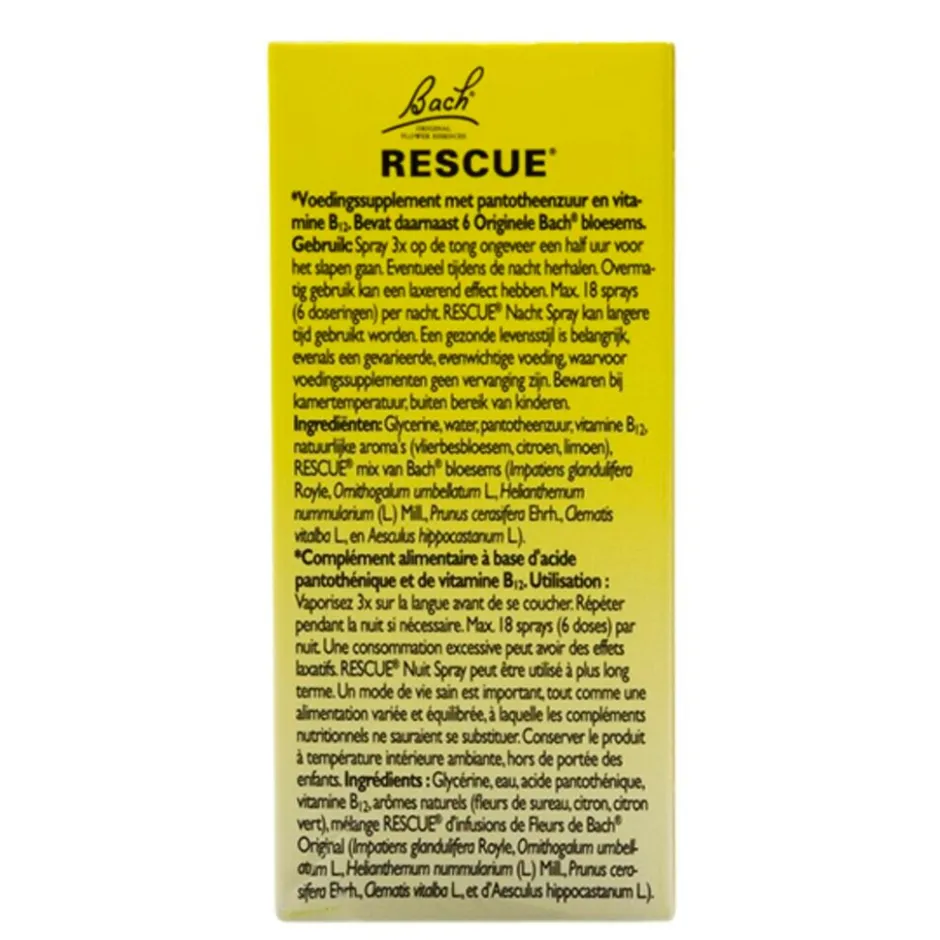 Clearance Bach rescue Nacht Spray