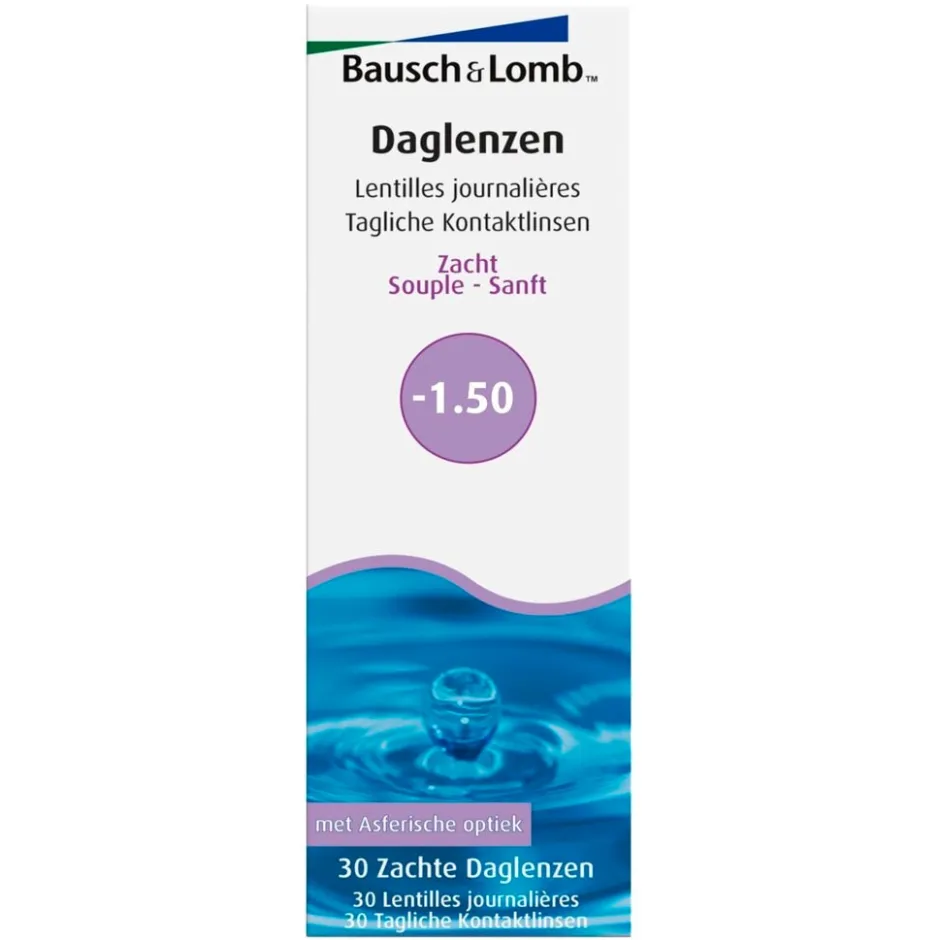 Best Bausch & Lomb -1.50 Zachte Daglenzen