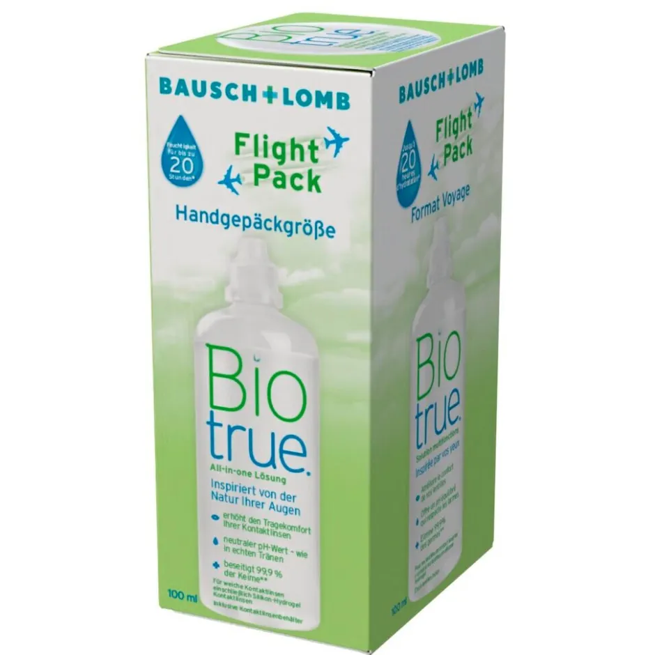 Sale Bausch & Lomb Bausch + Lomb Biotrue Multi-Purpose Solution Lenzenvloeistof Flight Pack