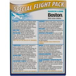Outlet Bausch & Lomb Bausch + Lomb Boston Simplus Lenzenvloeistof Special Flight Pack