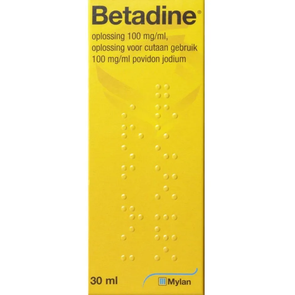 Outlet Betadine Oplossing met 100mg/ml Povidon Jodium
