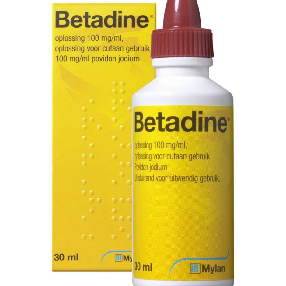 Outlet Betadine Oplossing met 100mg/ml Povidon Jodium