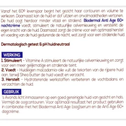 Hot Biodermal Anti Age 60+ Nachtcrème