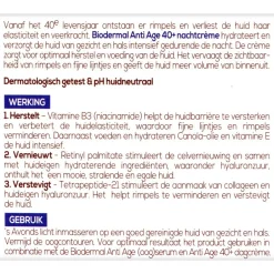 Biodermal Anti Age 40+ Nachtcrème