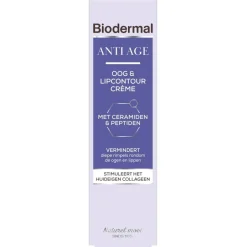 Discount Biodermal Anti-Age Oog & Lipcountourcrème