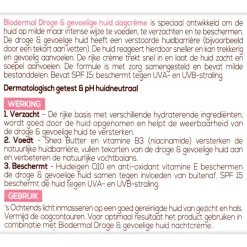 Clearance Biodermal Dagcrème voor de Droge en Gevoelige Huid
