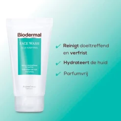 Discount Biodermal Face Wash Gezichtsreiniging voor alle Huidtypen