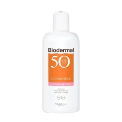 Online Biodermal Gevoelige Huid SPF50 Zonnemelk