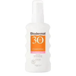 Outlet Biodermal Gevoelige Huid SPF30 Zonnespray