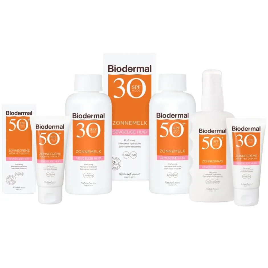 Outlet Biodermal Gevoelige Huid SPF30 Zonnespray