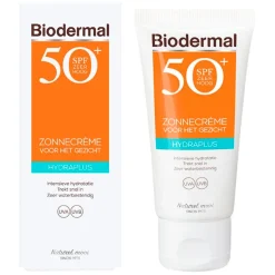 Discount Biodermal Hydraplus SPF50+ Zonnecrème voor het Gezicht
