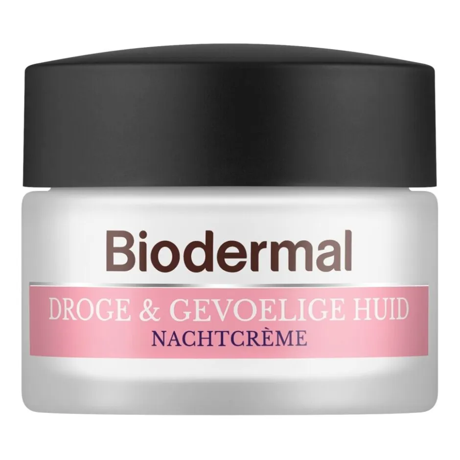 Sale Biodermal Nachtcrème voor de Droge en Gevoelige Huid
