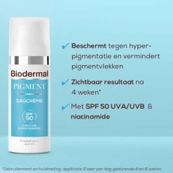 Sale Biodermal Pigment SPF50 Dagcrème