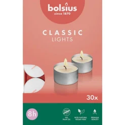 Bolsius Classic Lights 8-Uur Waxinelichtjes