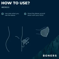 Clearance Boners Vibrating Handjob Stroker