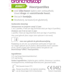 Best Bronchostop Direct Hoestpastilles met Honing