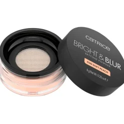 Hot Catrice Bright & Blur 030 Soft Peach Setting Powder