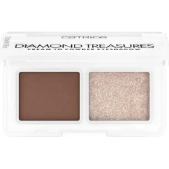 Clearance Catrice Diamond Treasures 010 Hazel Spark Cream to Powder Eyeshadow