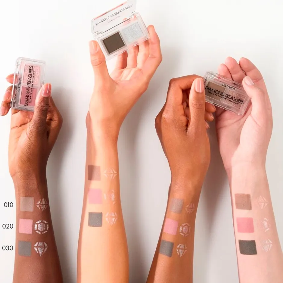 Clearance Catrice Diamond Treasures 010 Hazel Spark Cream to Powder Eyeshadow