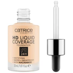 Hot Catrice HD 002 Porcelain Beige Liquid Coverage Foundation