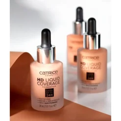 Hot Catrice HD 002 Porcelain Beige Liquid Coverage Foundation