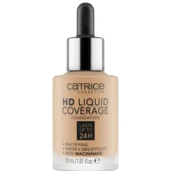 Discount Catrice HD Liquid Coverage 032 Nude Beige Foundation